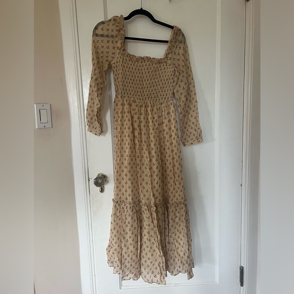 Sezane Lina Maxi Dress in Tulipes Multico, US size 2 (FR 34) - Picture 3 of 7